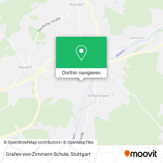 Grafen-von-Zimmern-Schule Karte