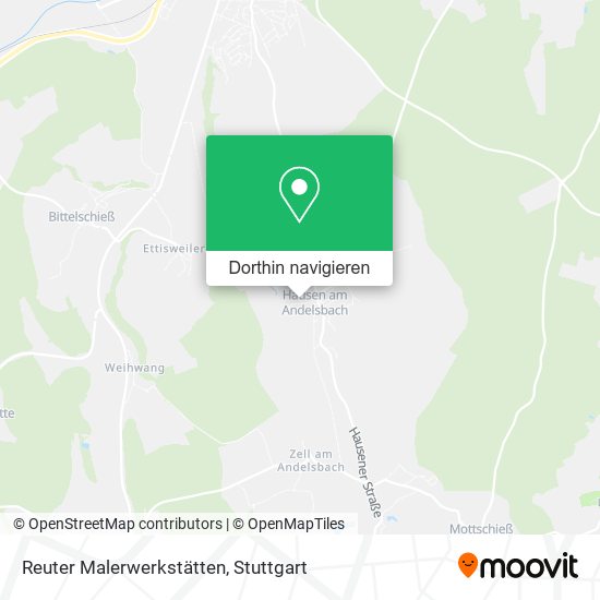 Reuter Malerwerkstätten Karte