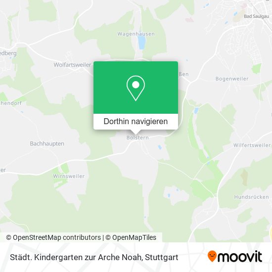 Städt. Kindergarten zur Arche Noah Karte