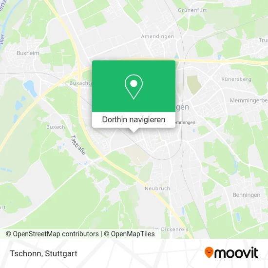 Tschonn Karte
