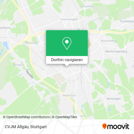 CVJM Allgäu Karte