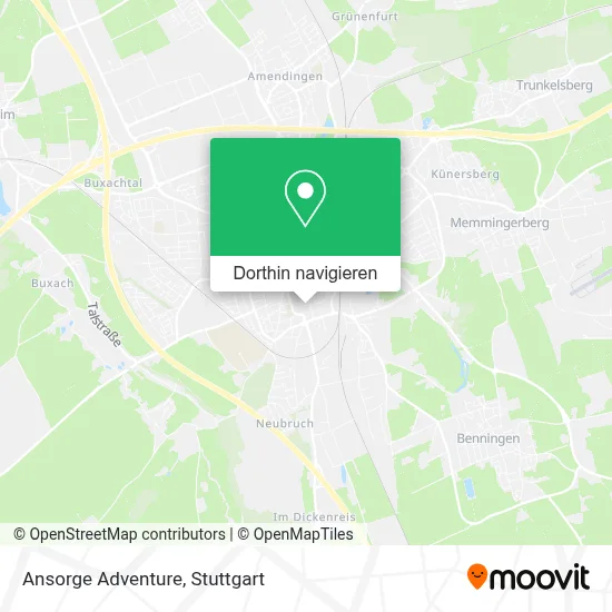 Ansorge Adventure Karte