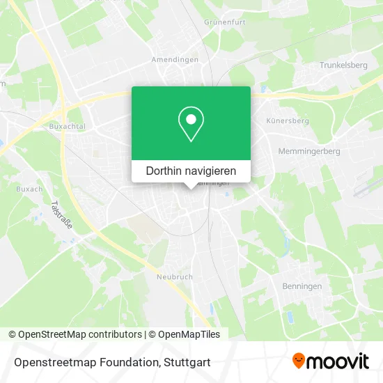 Openstreetmap Foundation Karte