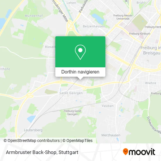 Armbruster Back-Shop Karte