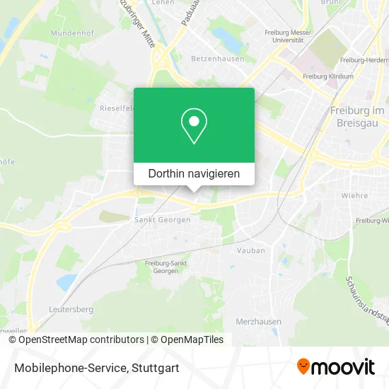 Mobilephone-Service Karte