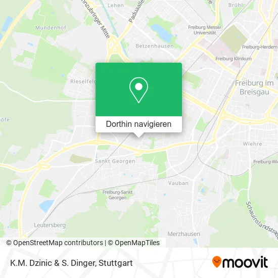 K.M. Dzinic & S. Dinger Karte