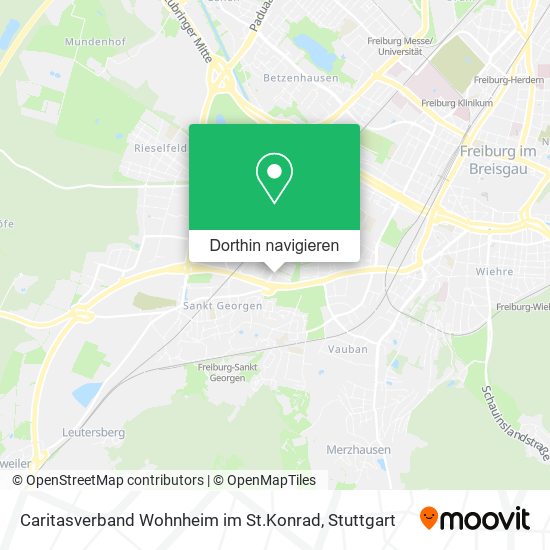 Caritasverband Wohnheim im St.Konrad Karte