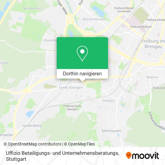 Uffizio Beteiligungs- und Unternehmensberatungs Karte