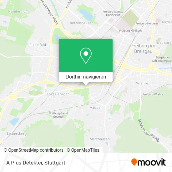 A Plus Detektei Karte
