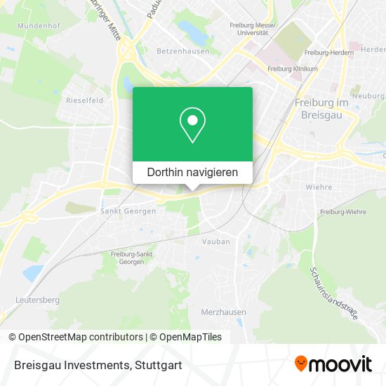 Breisgau Investments Karte