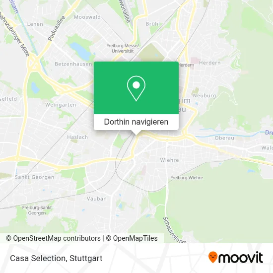 Casa Selection Karte