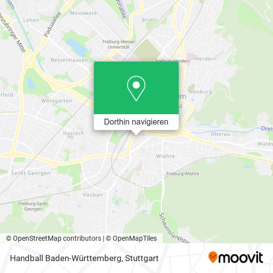 Handball Baden-Württemberg Karte