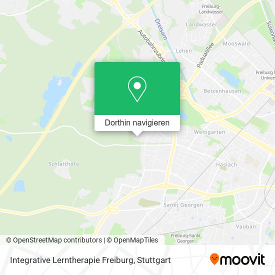 Integrative Lerntherapie Freiburg Karte