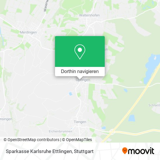 Sparkasse Karlsruhe Ettlingen Karte
