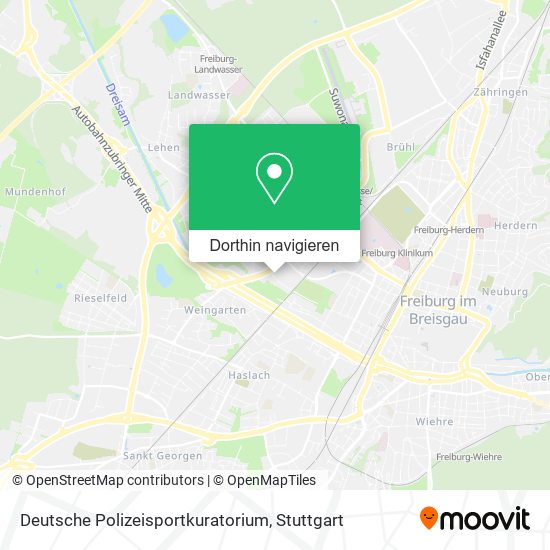 Deutsche Polizeisportkuratorium Karte