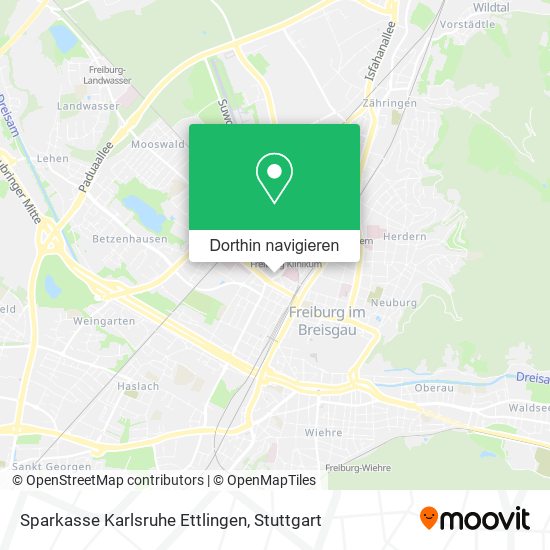 Sparkasse Karlsruhe Ettlingen Karte
