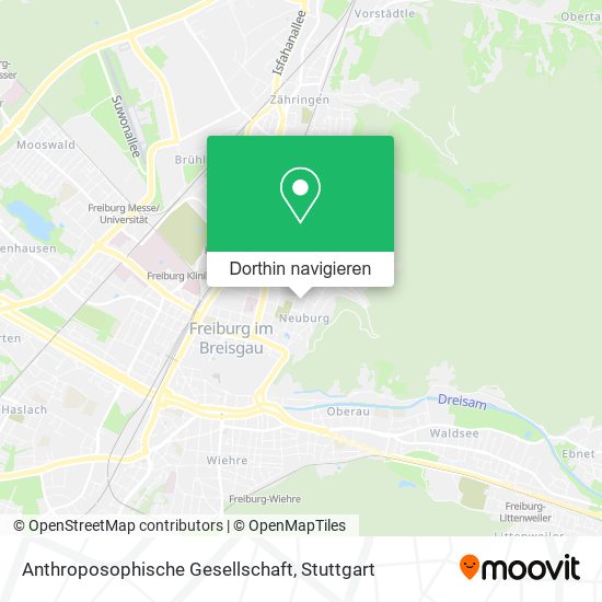 Anthroposophische Gesellschaft Karte