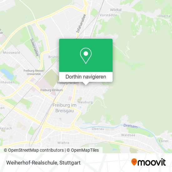 Weiherhof-Realschule Karte