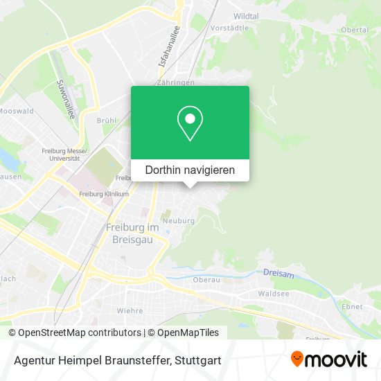 Agentur Heimpel Braunsteffer Karte