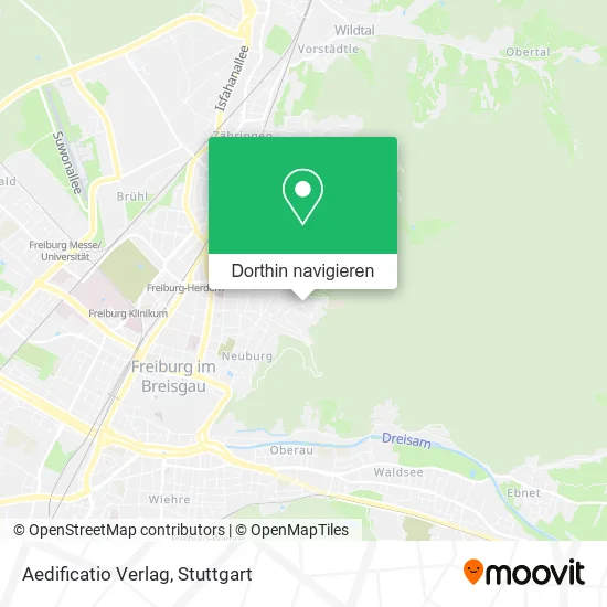 Aedificatio Verlag Karte