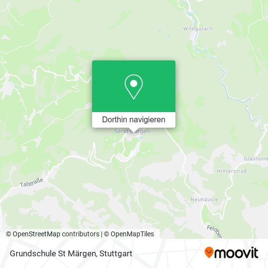 Grundschule St Märgen Karte