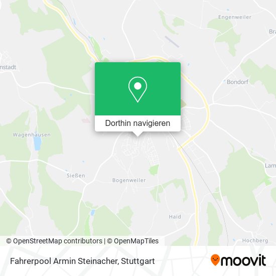 Fahrerpool Armin Steinacher Karte