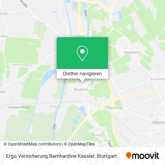 Ergo Versicherung Bernhardine Kessler Karte