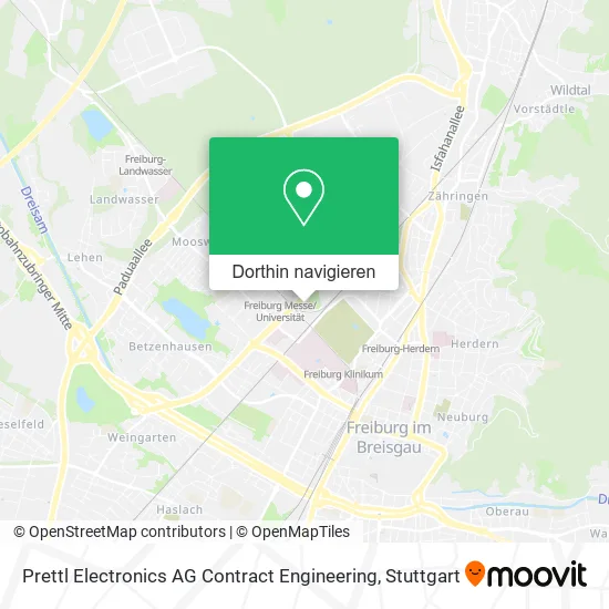 Prettl Electronics AG Contract Engineering Karte