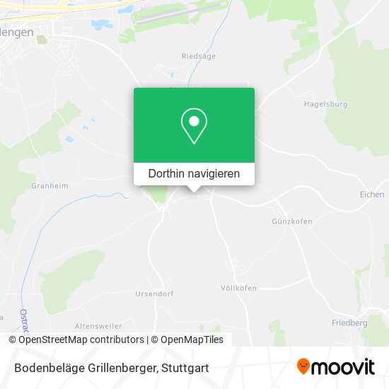 Bodenbeläge Grillenberger Karte