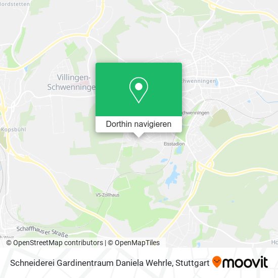 Schneiderei Gardinentraum Daniela Wehrle Karte