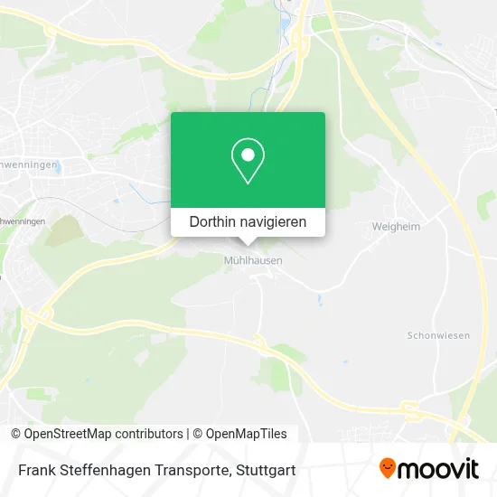 Frank Steffenhagen Transporte Karte
