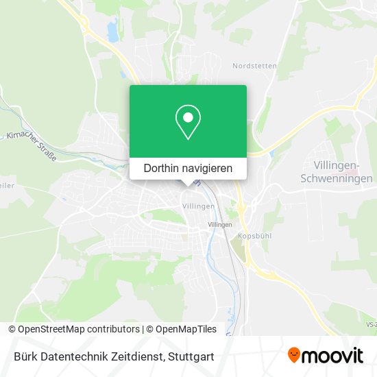 Bürk Datentechnik Zeitdienst Karte