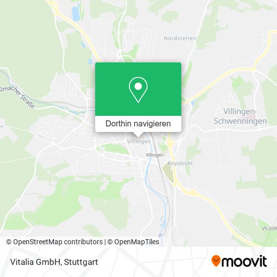 Vitalia GmbH Karte