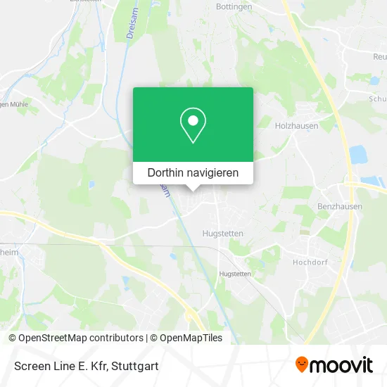 Screen Line E. Kfr Karte