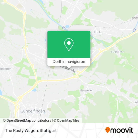 The Rusty Wagon Karte