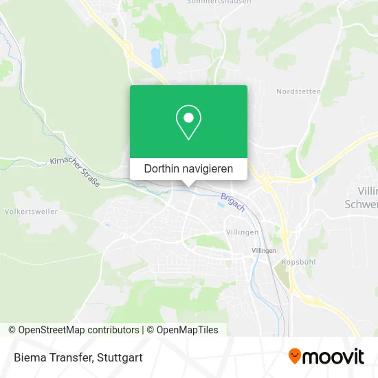 Biema Transfer Karte