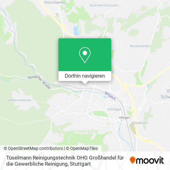 Tüselmann Reinigungstechnik OHG Großhandel für die Gewerbliche Reinigung Karte