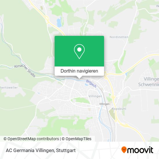 AC Germania Villingen Karte