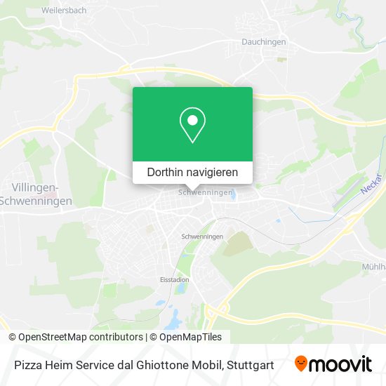 Pizza Heim Service dal Ghiottone Mobil Karte