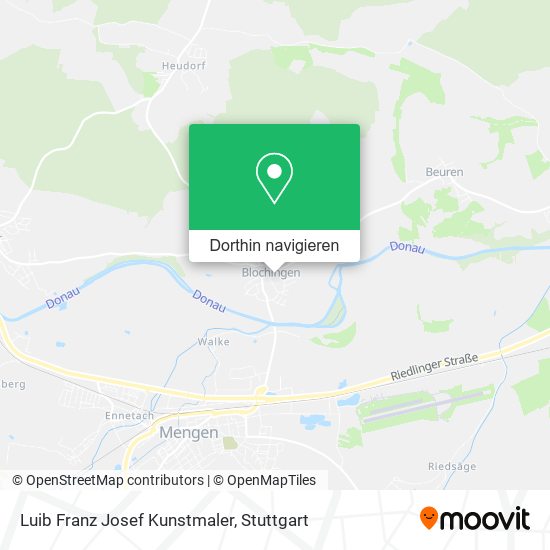 Luib Franz Josef Kunstmaler Karte