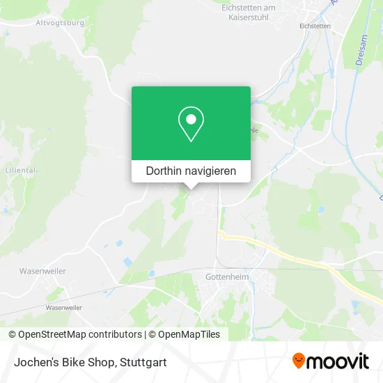 Jochen's Bike Shop Karte