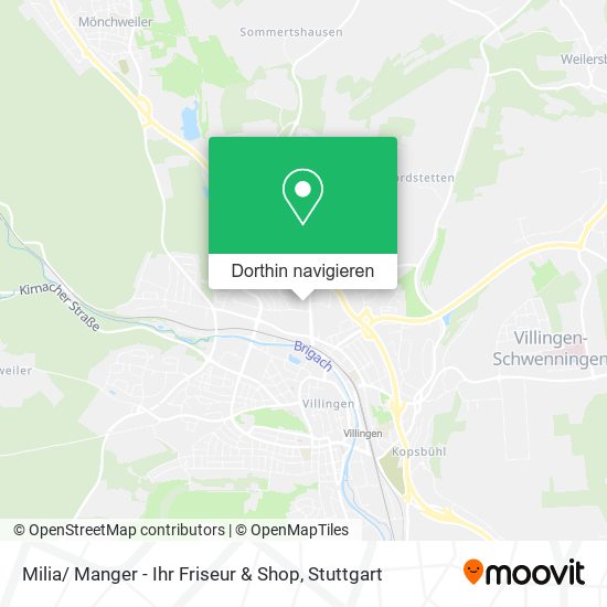 Milia/ Manger - Ihr Friseur & Shop Karte