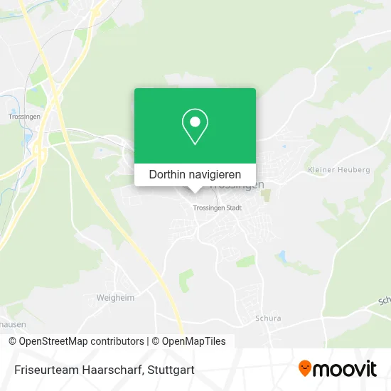 Friseurteam Haarscharf Karte