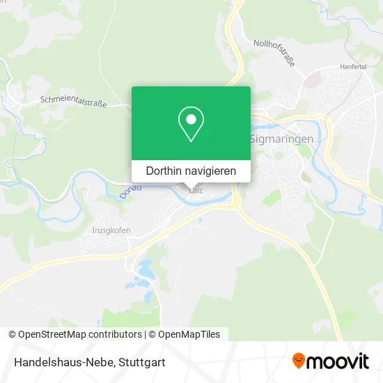 Handelshaus-Nebe Karte