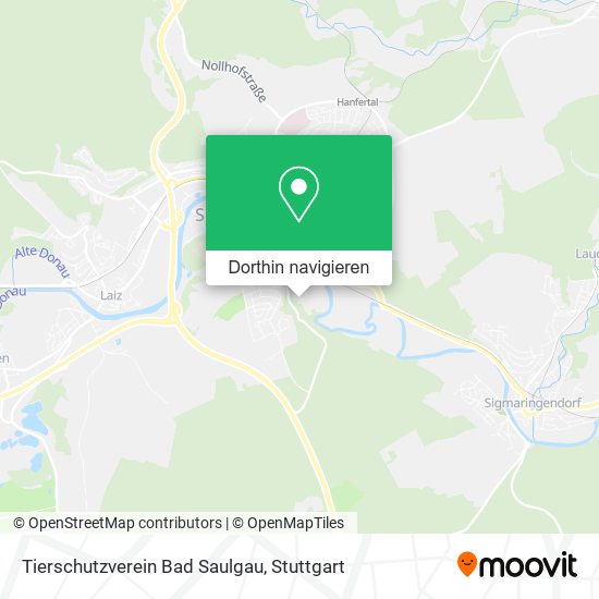 Tierschutzverein Bad Saulgau Karte