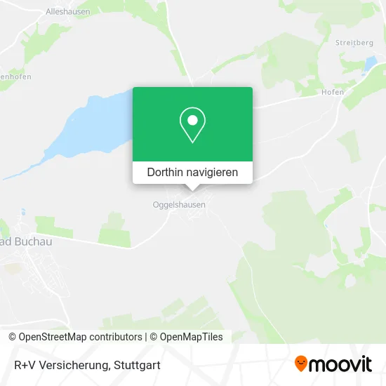 R+V Versicherung Karte