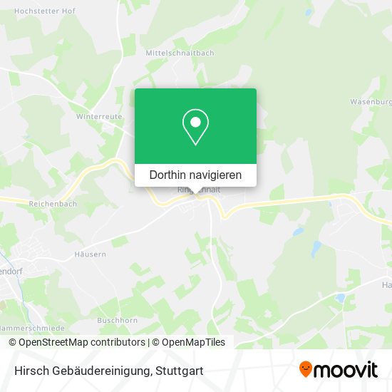 Hirsch Gebäudereinigung Karte