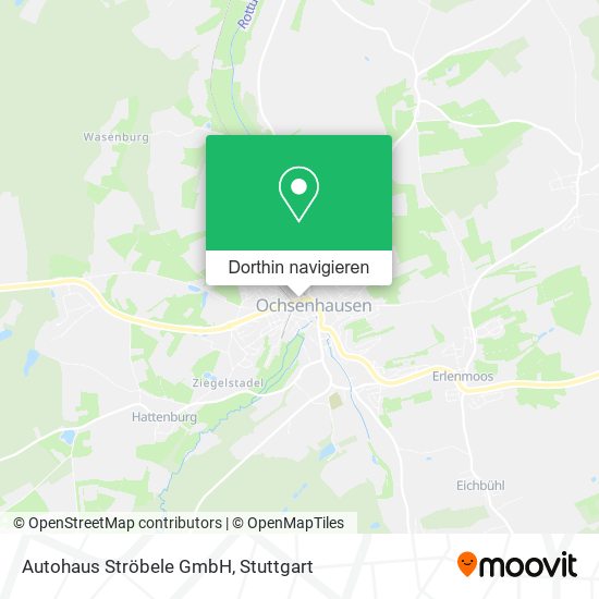 Autohaus Ströbele GmbH Karte