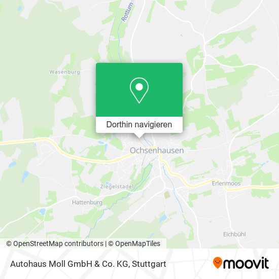 Autohaus Moll GmbH & Co. KG Karte