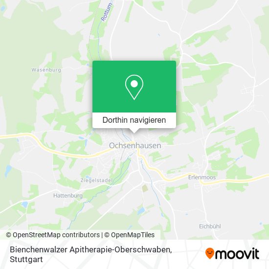 Bienchenwalzer Apitherapie-Oberschwaben Karte